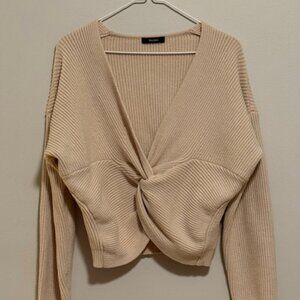 Pink Queen Women's Casual Pullover Sweater